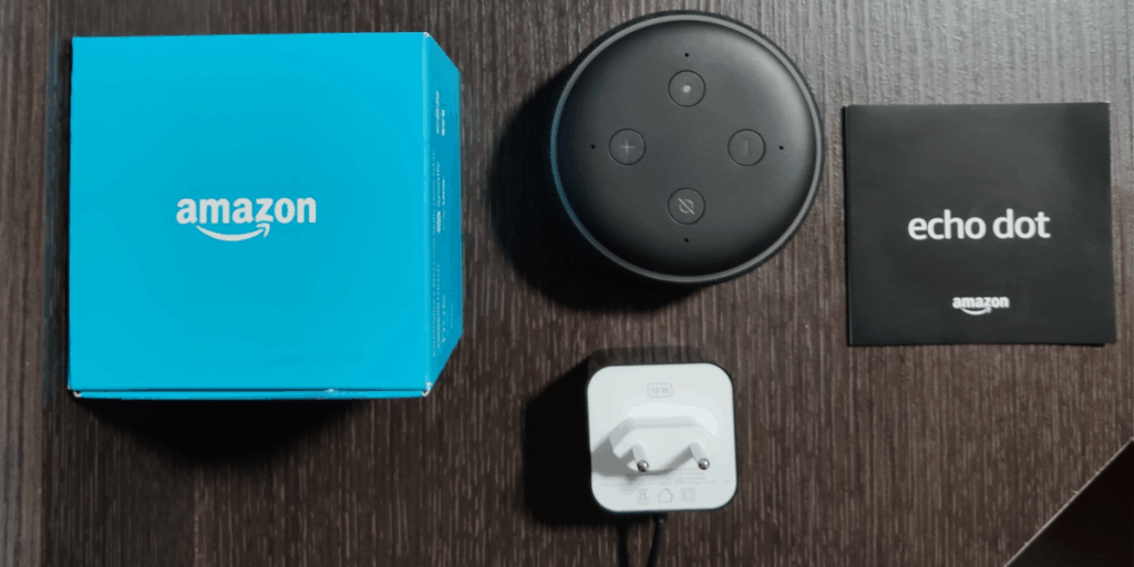 Unboxing Amazon Echo Dot