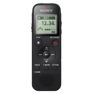 Sony LCD-PX470-Gravador Barato para Entrevistas de Campo